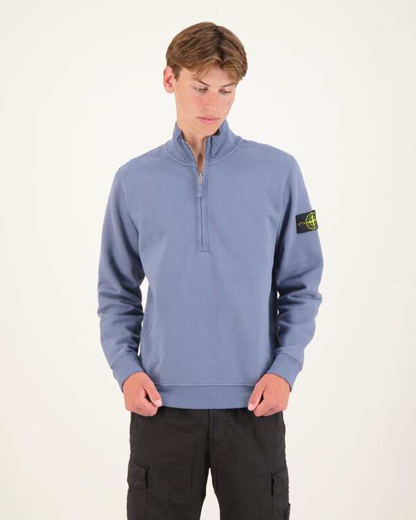 63420 Felpa Half Zip Sweater M. Blue