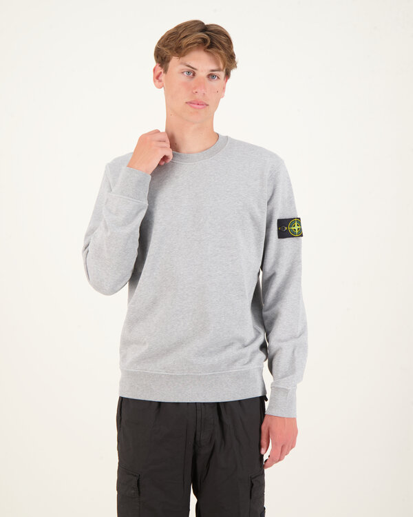 63051 Felpa Sweater Melange Grijs