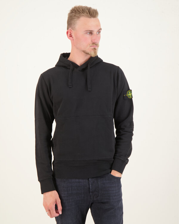 64151 Fleece Hoodie Zwart