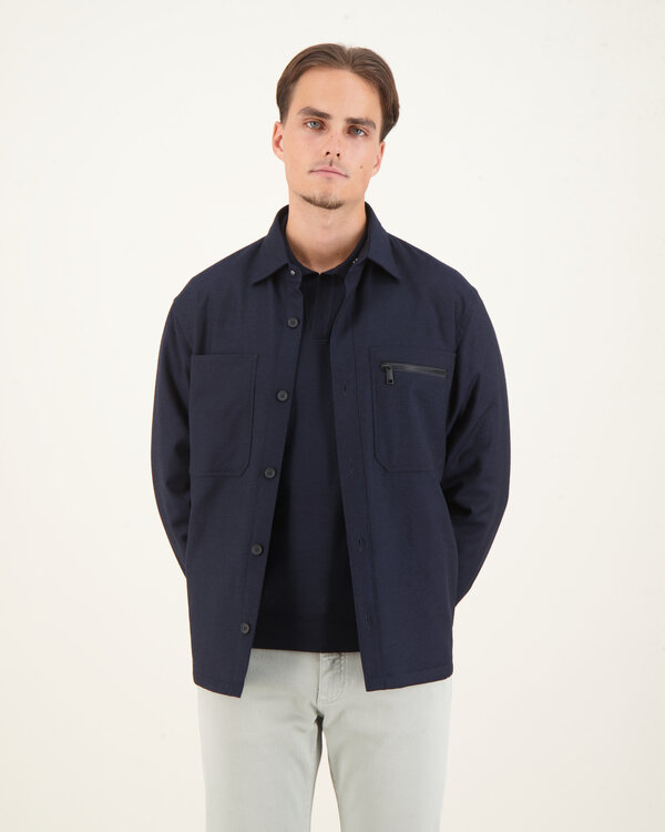 Overshirt Donkerblauw