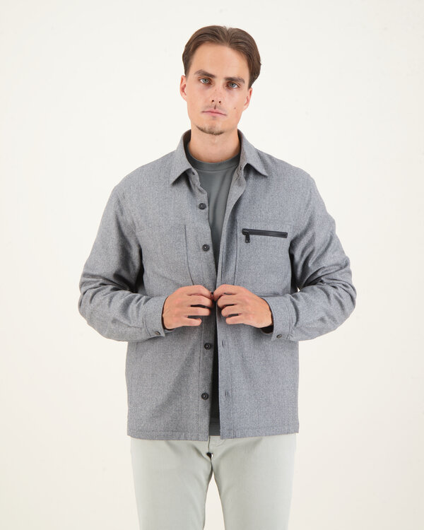 Blouson Jacket Licht Grijs