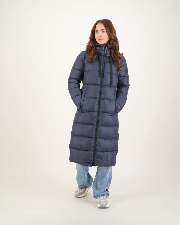 Nunki MQS  Long Down Jacket Marine