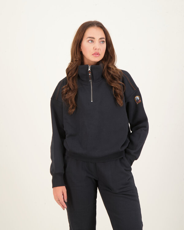 Zendaya Half zip Sweater Schwarz