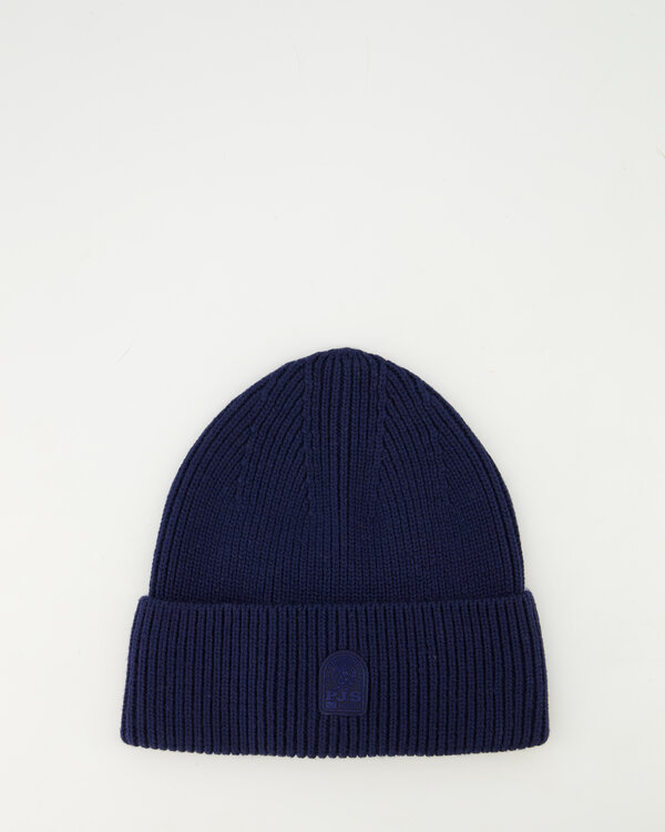 Plain Beanie  D.Blauw