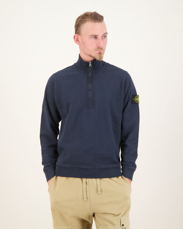 63420 Felpa Half Zip Sweater Navy