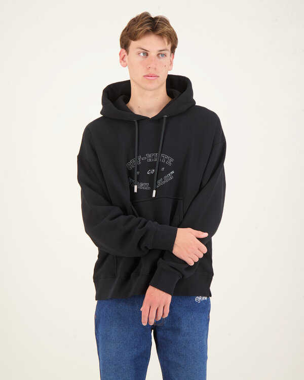 Collage Skate Hoodie Zwart