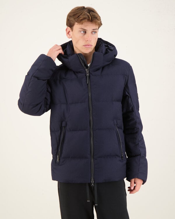 Xamy Wool Down Jacket Marine