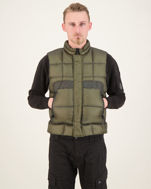 Medium Outerwear Vest Groen