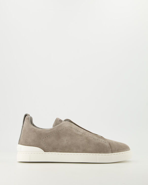 Zegna Sneaker Low Top Triple Stitch L.Grey Sneaker Low Top Triple Stitch L.Grey