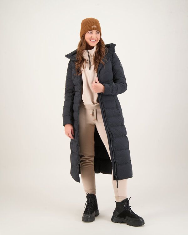 Clair Long Coat Black Label Schwarz