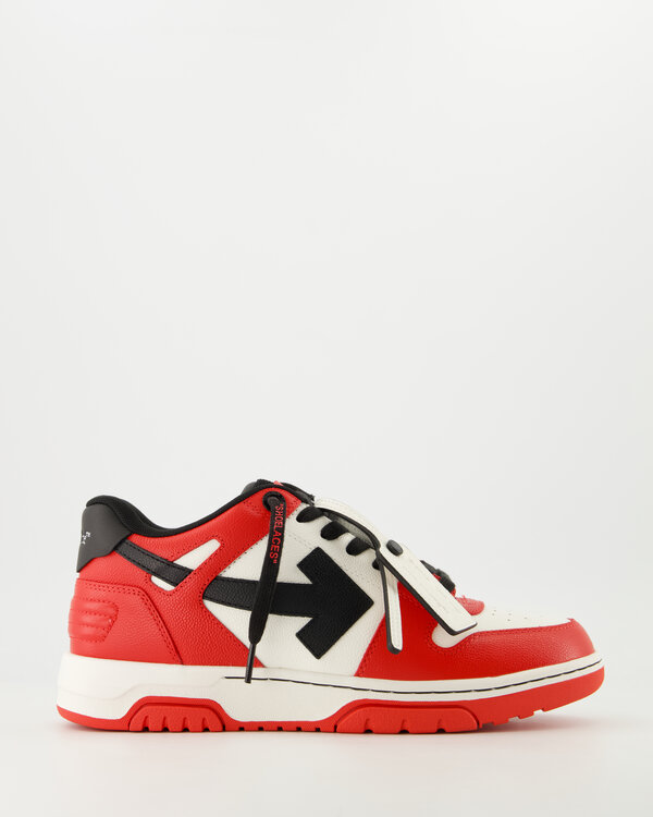 Out Of Office Basket Leather Sneaker Rot
