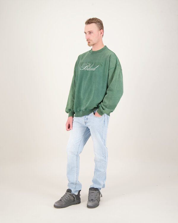 FB 03 Crewneck Sweater Groen