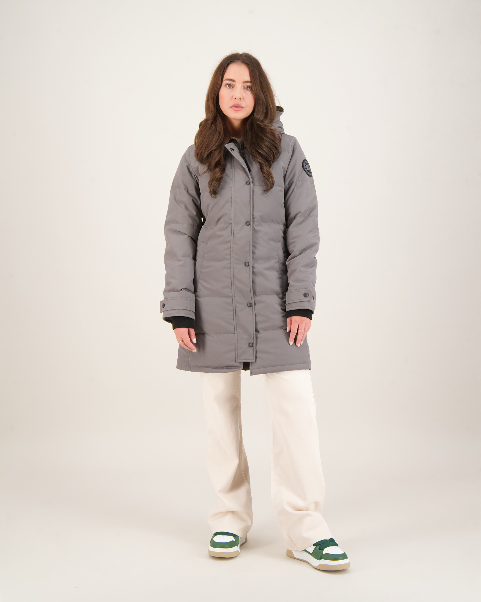 goose parka canada goose jas oranje