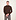 Bomber Zip Vest Brown