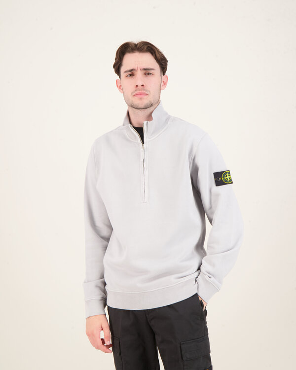 63420 Felpa Half Zip Sweater Grijs