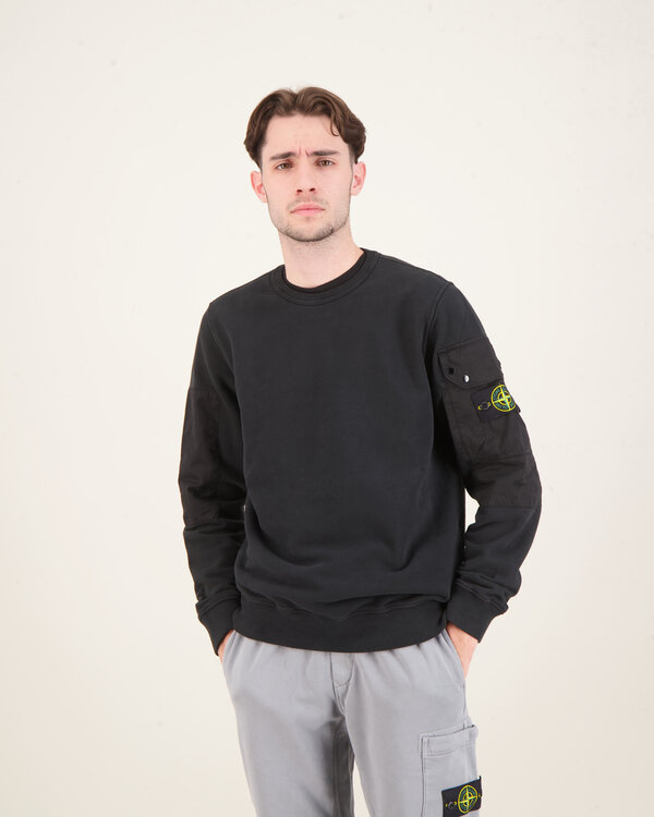 63920 Felpa Sweater Crewneck Zwart