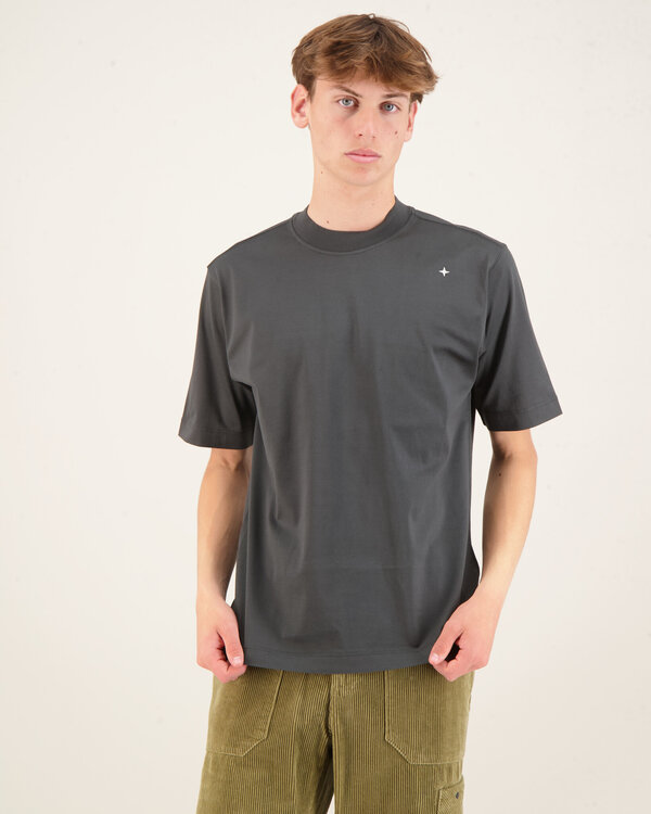 Ster Logo T-Shirt Donker Grijs