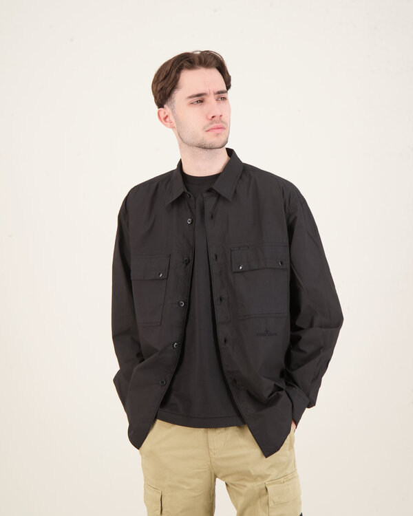 12505 Overshirt Zwart