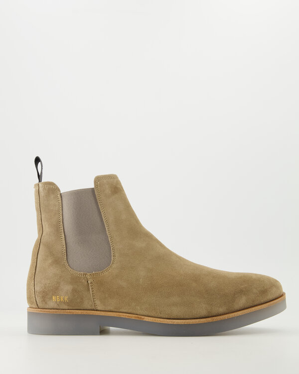 Logan Chelsea Suede II Boots Taupe