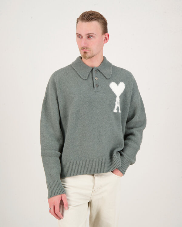 Polo Ami De Coeur Grün