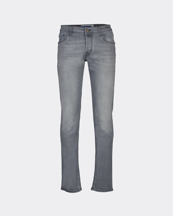 Nick Slim Trousers Denim Jeans Grau