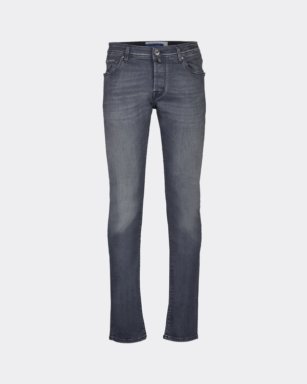 Nick Slim Trousers Denim Jeans Grau