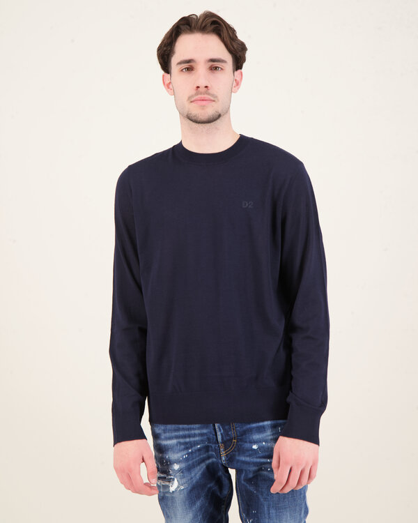 Crewneck Pullover Marine