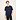 Taschino Velluto T-Shirt Blauw