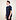 Taschino Velluto T-Shirt Blauw