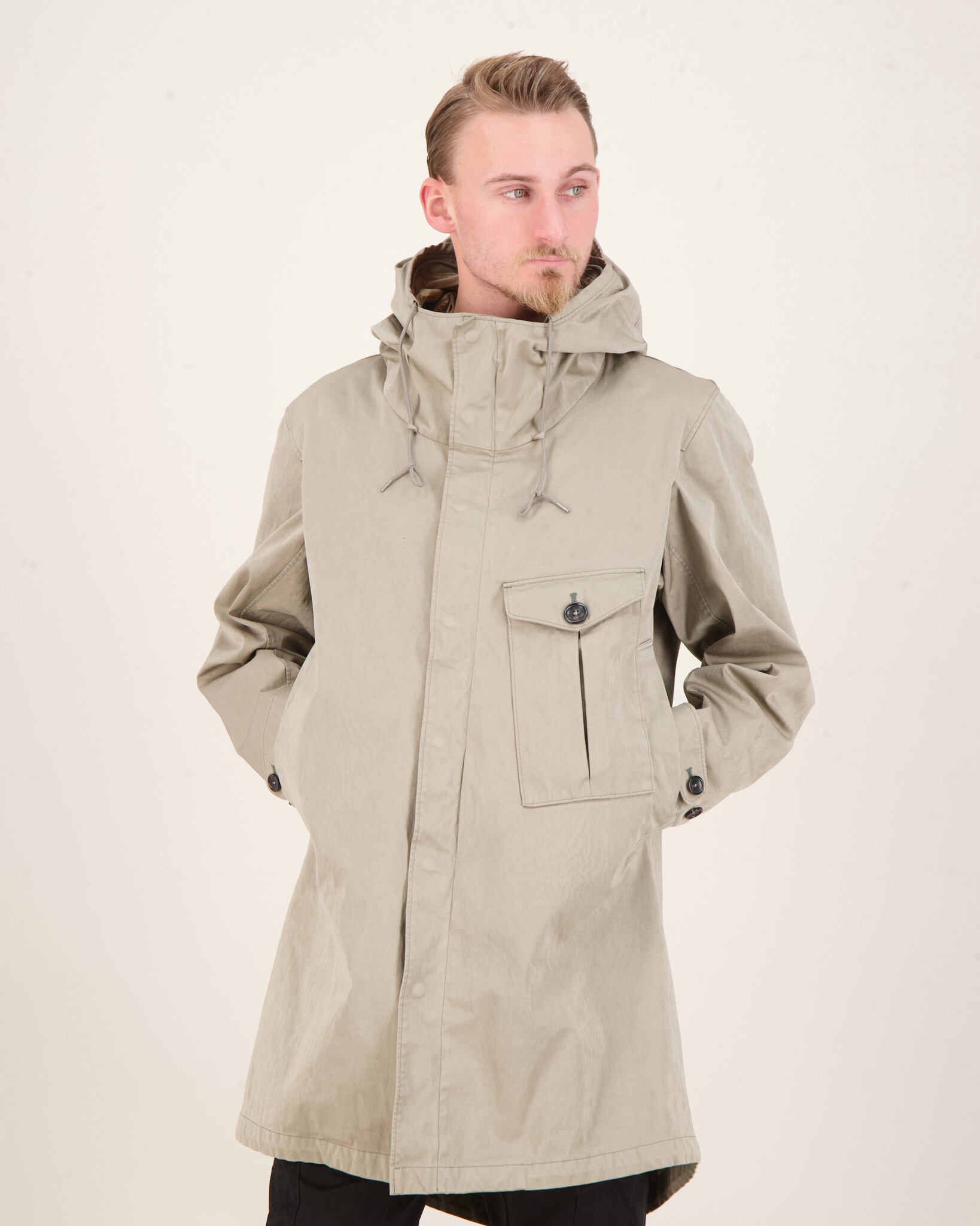 Ten C Cyclone Parka Beige - Beachim Ten C Cyclone Parka Beige - Beachim