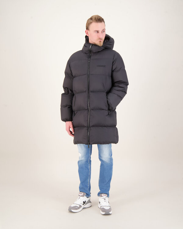 Puffer Coat Zwart