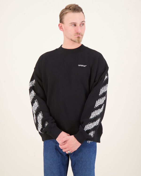Pixel Skate Crewneck Zwart