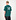 Le T-shirt Slogan Donker Groen