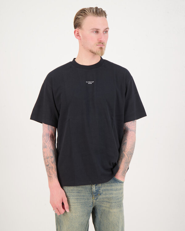 Le T-Shirt Slogan Classique Zwart