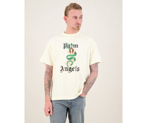 Palm Angels Ivy Pin Up T-Shirt Offwhite - Beachim