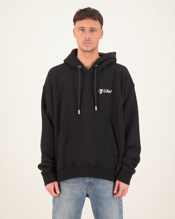 Script Skate Hoodie Zwart