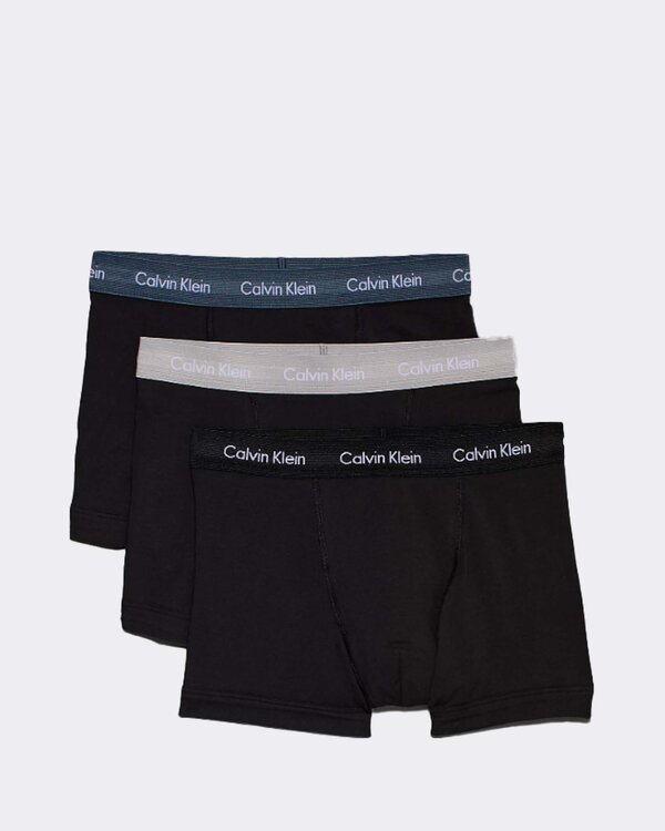 3-Pack Trunks Boxershort Blauw-Marine-Zwart
