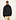 Blossom Patches Zip-Up Hoodie Zwart