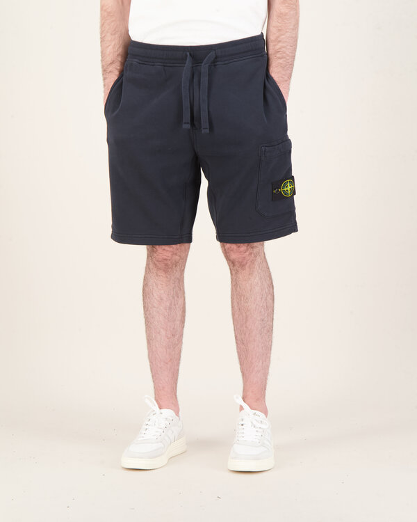 S0051 Fleece Jogging short Marine