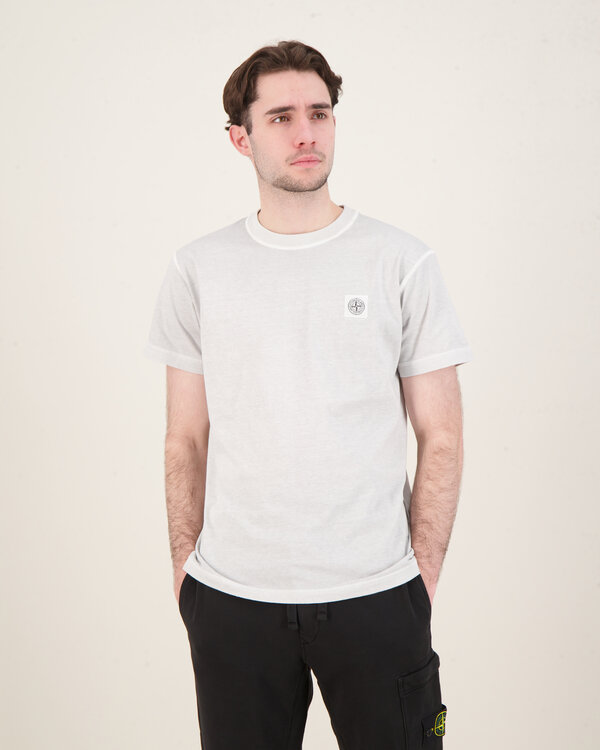 S0057 Washed Basic T-Shirt Pearle Grey