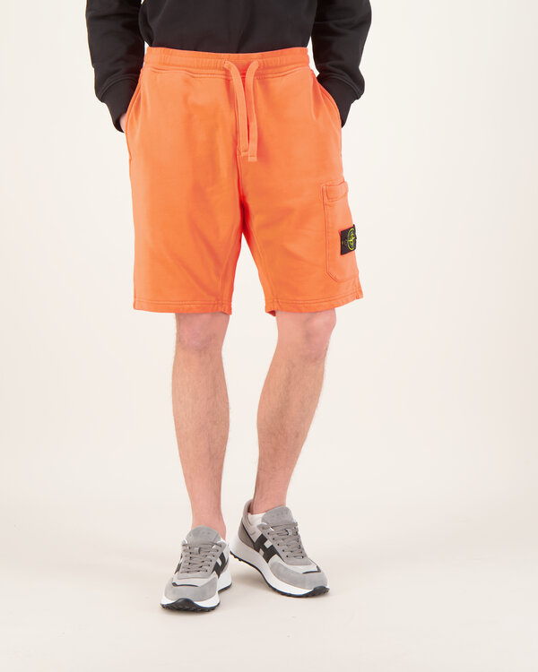 S0051 Fleece Jogging short Oranje