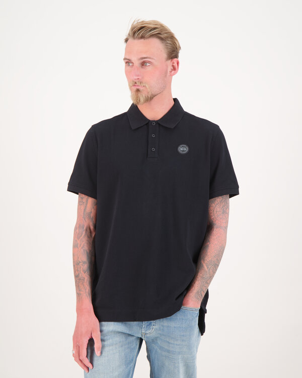 Beckley Black Label Polo Schwarz