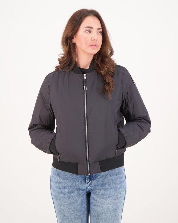 Lux Bomber Jacket Black