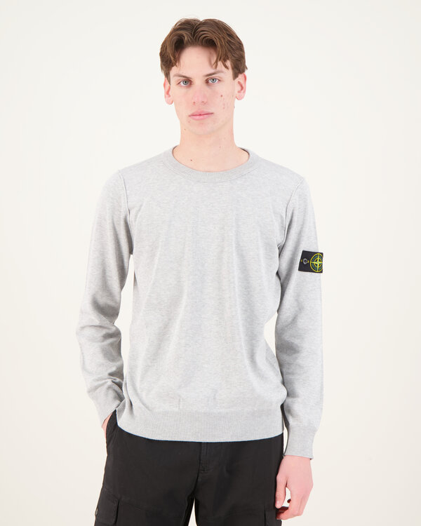 S00B2 Crew Neck Sweater Grey Melange