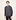 Knitwear Mock Zip Sweater Donker Grijs