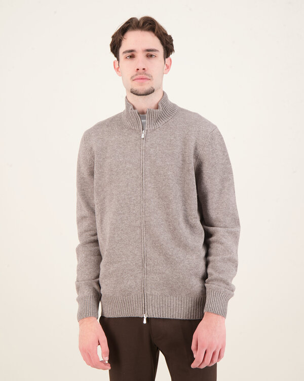 Crewneck Vest Taupe