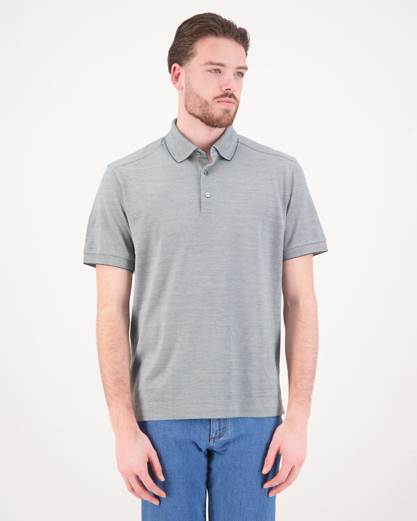 Short Sleeve Polo Donker Groen