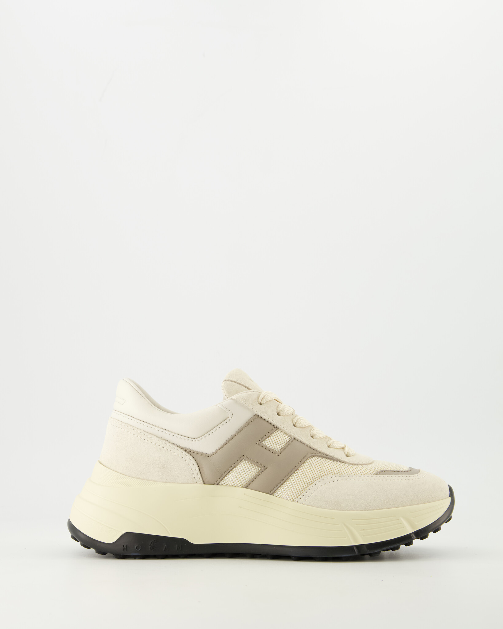 Hogan H669 Allacciato H Sneaker Beige - Beachim