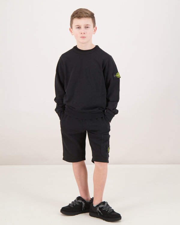 '1S0040' Basic Sweater Schwarz
