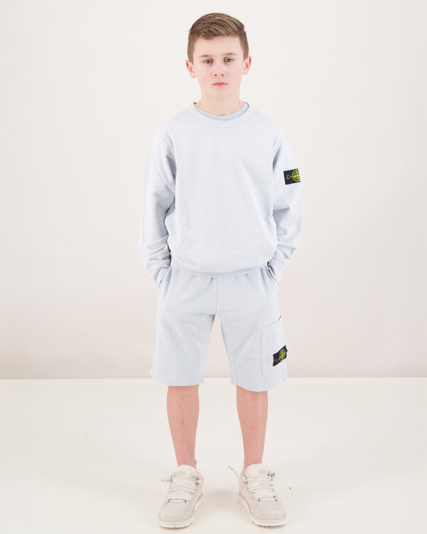 '1S0040' Basic Sweater Licht Blauw